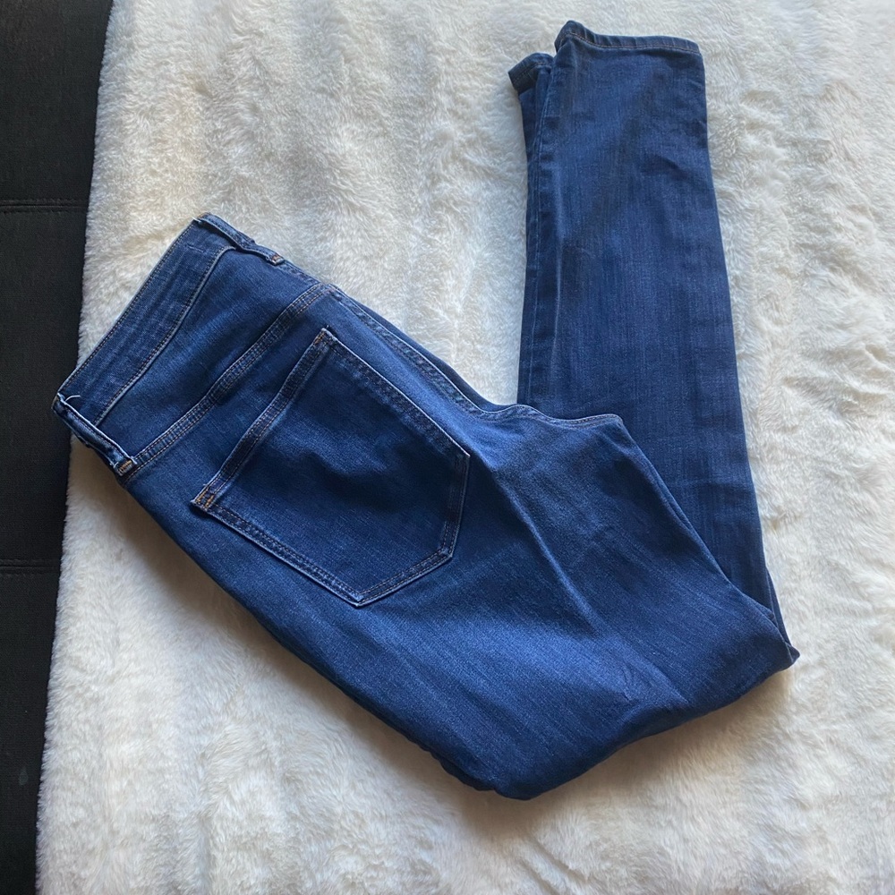 Blue Skinny Jeans Classic Denim